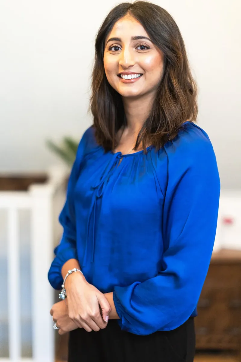 Trisha Patel hands visible