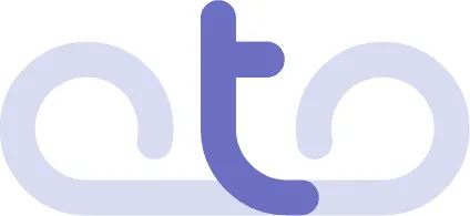 Cloud-themed letter logo