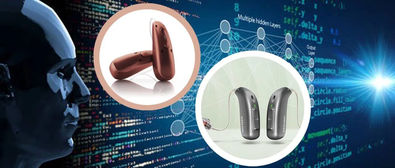 Hearing aids with digital interface