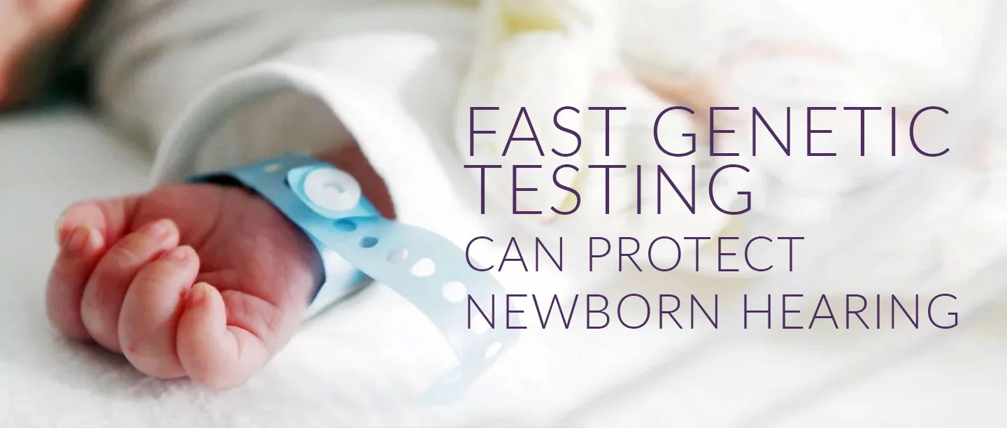 Newborn baby about to receive Gentamicin antibiotic