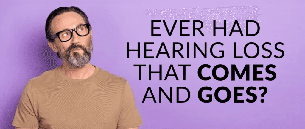 Man wondering if he has intermittent tinnitus