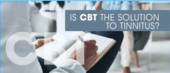 Person taking notes, CBT discussion.