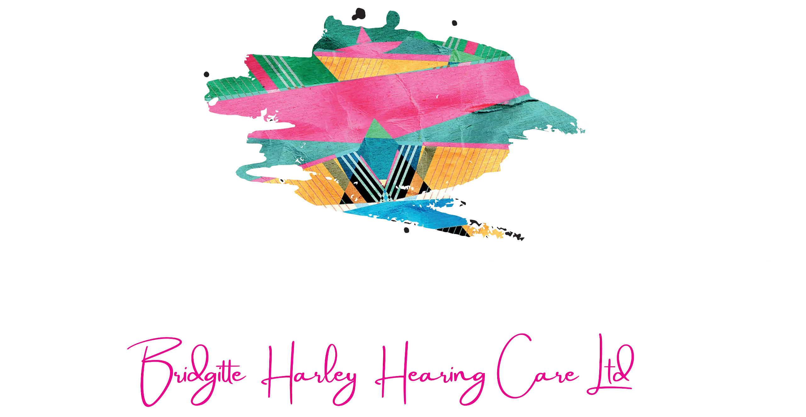 Colorful abstract clinic logo